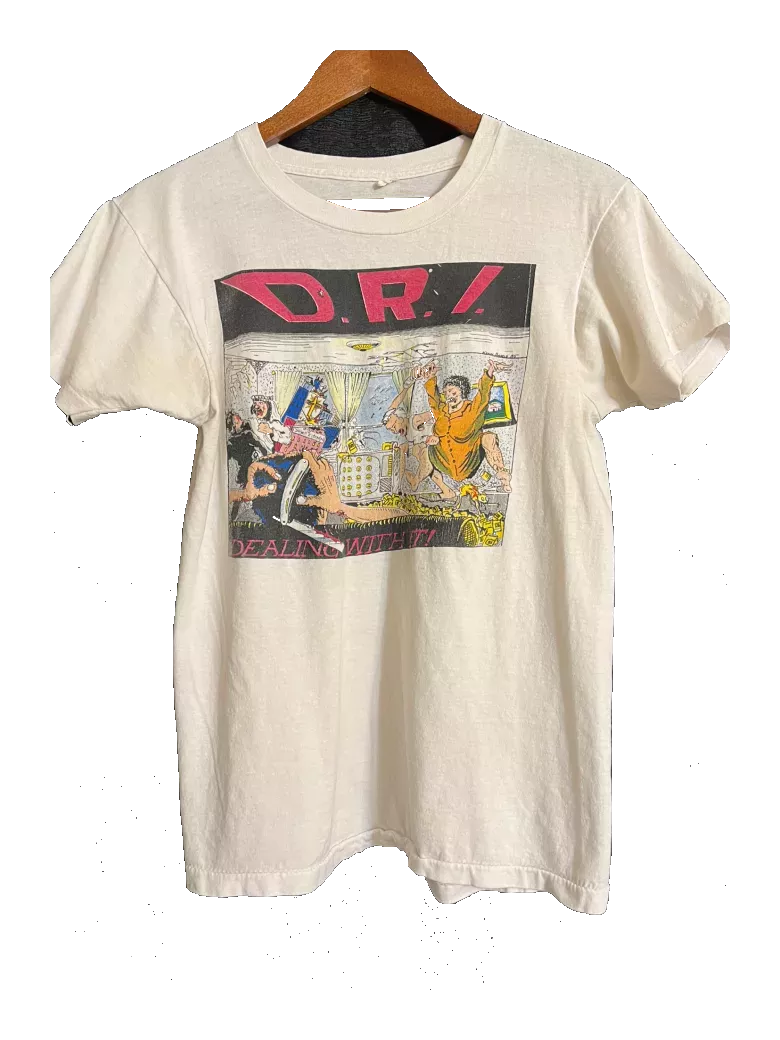 Vintage D.R.I. Dealing With It T-Shirt