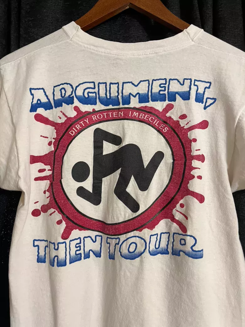 Vintage D.R.I. Dealing With It T-Shirt