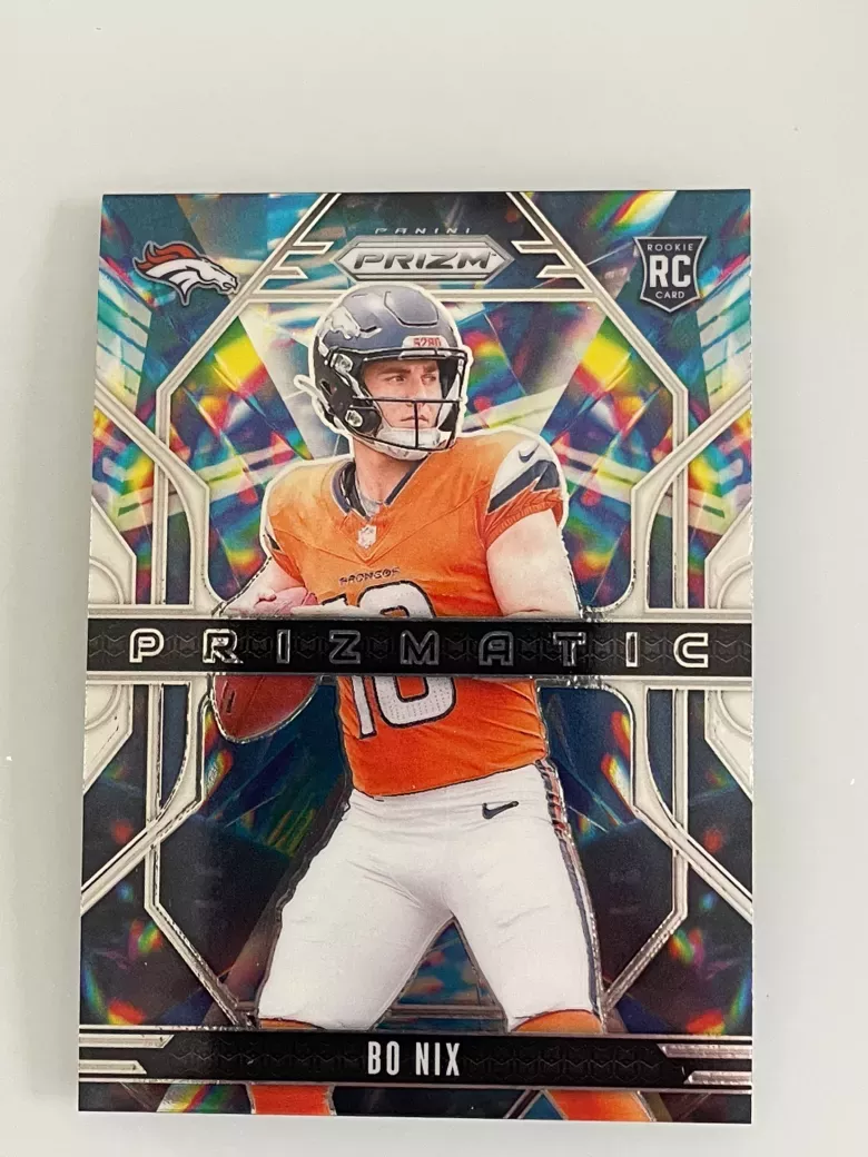 2024 Panini Prizm Bo Nix Rookie Card