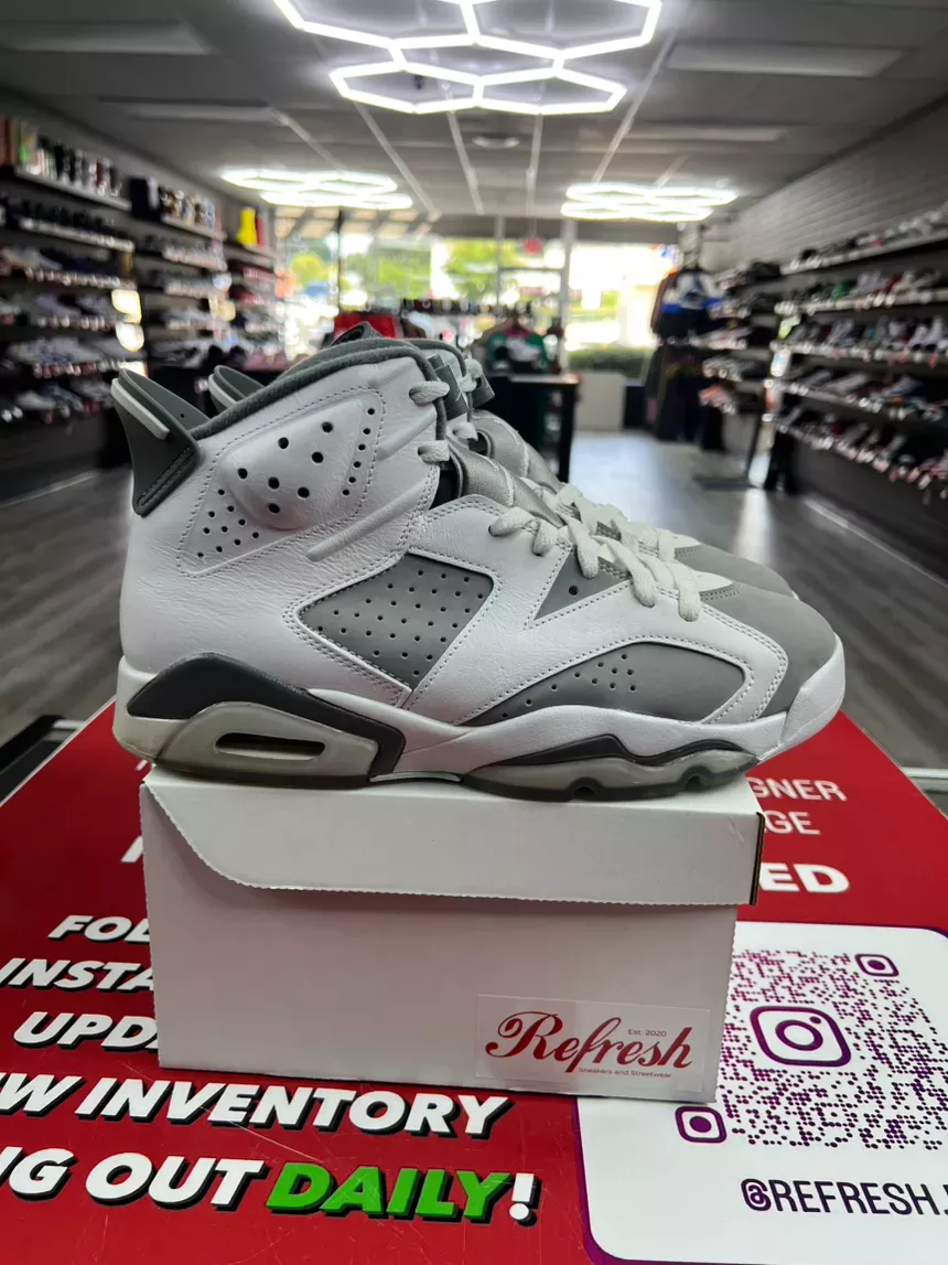 Air Jordan 6 Cool Grey Size 9.5