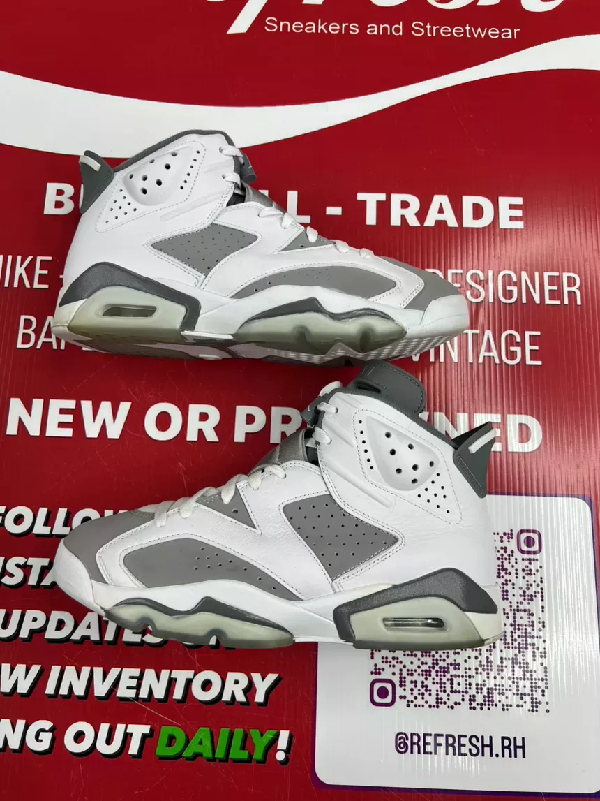 Air Jordan 6 Cool Grey Size 9.5