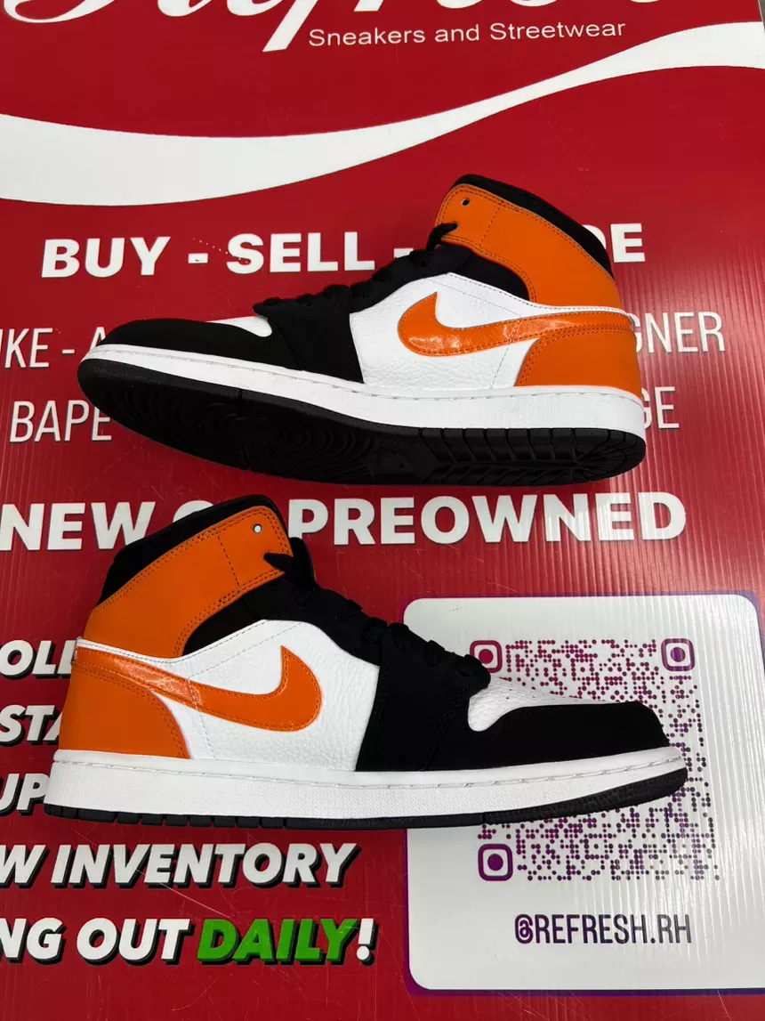 Air Jordan 1 Mid Shattered Backboard Size 11