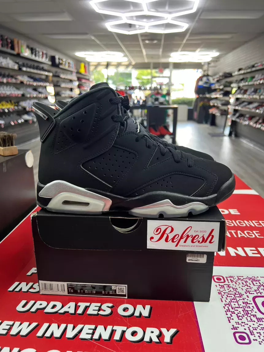 Air Jordan 6 Chrome Size 7.5