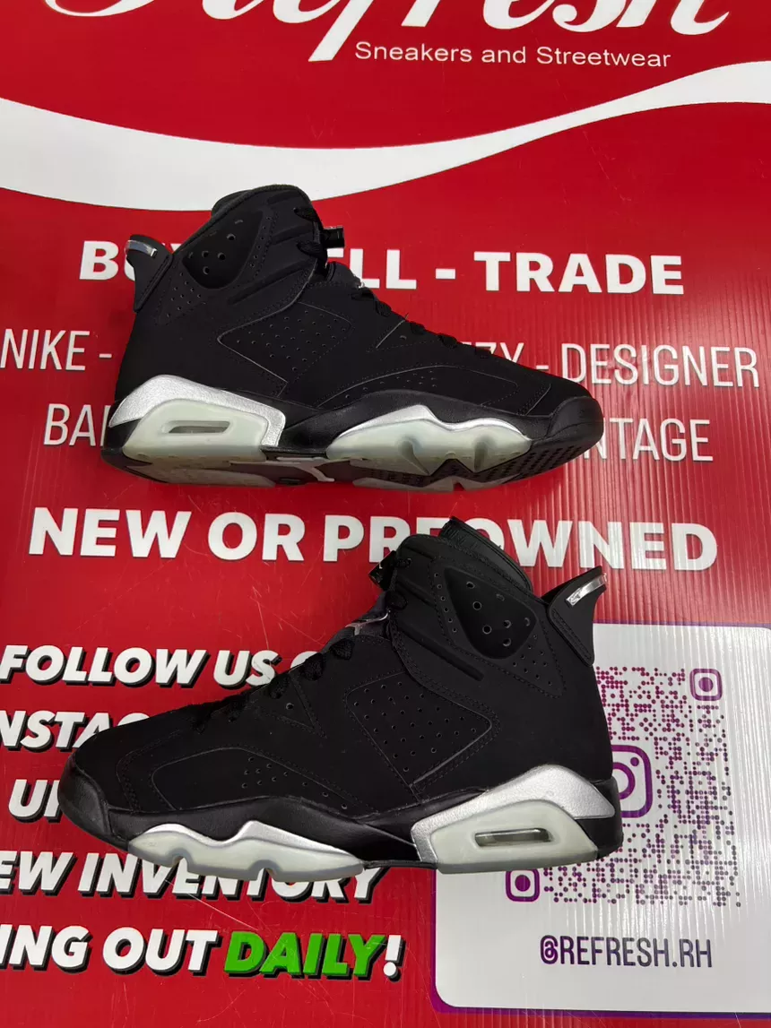 Air Jordan 6 Chrome Size 7.5