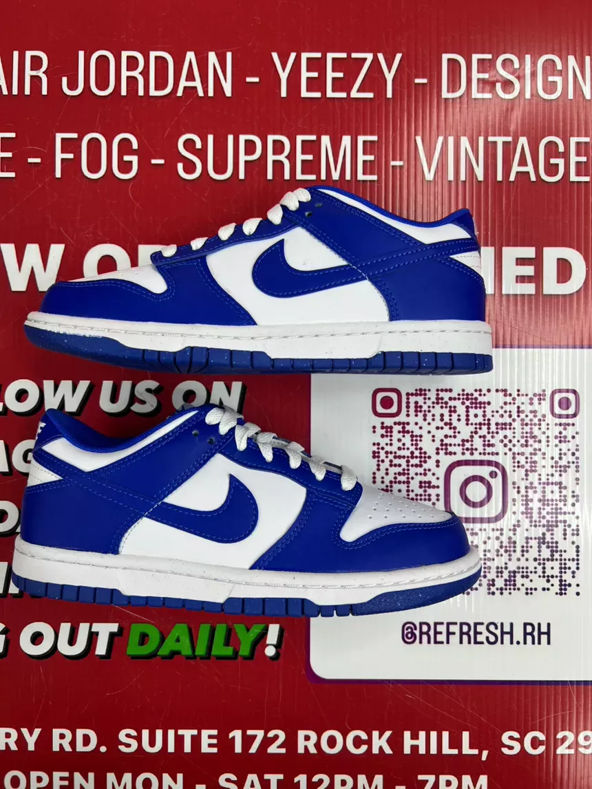 Nike Dunk Low Racer Blue Size 4y