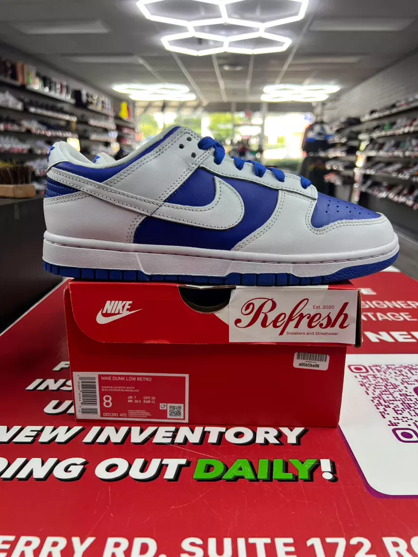 Nike Dunk Low Racer Blue Size 8