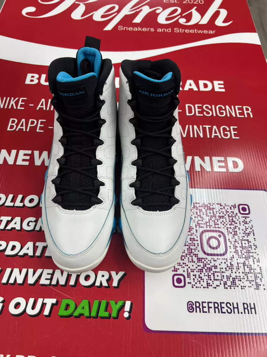 Air Jordan 9 Powder Blue Size 10