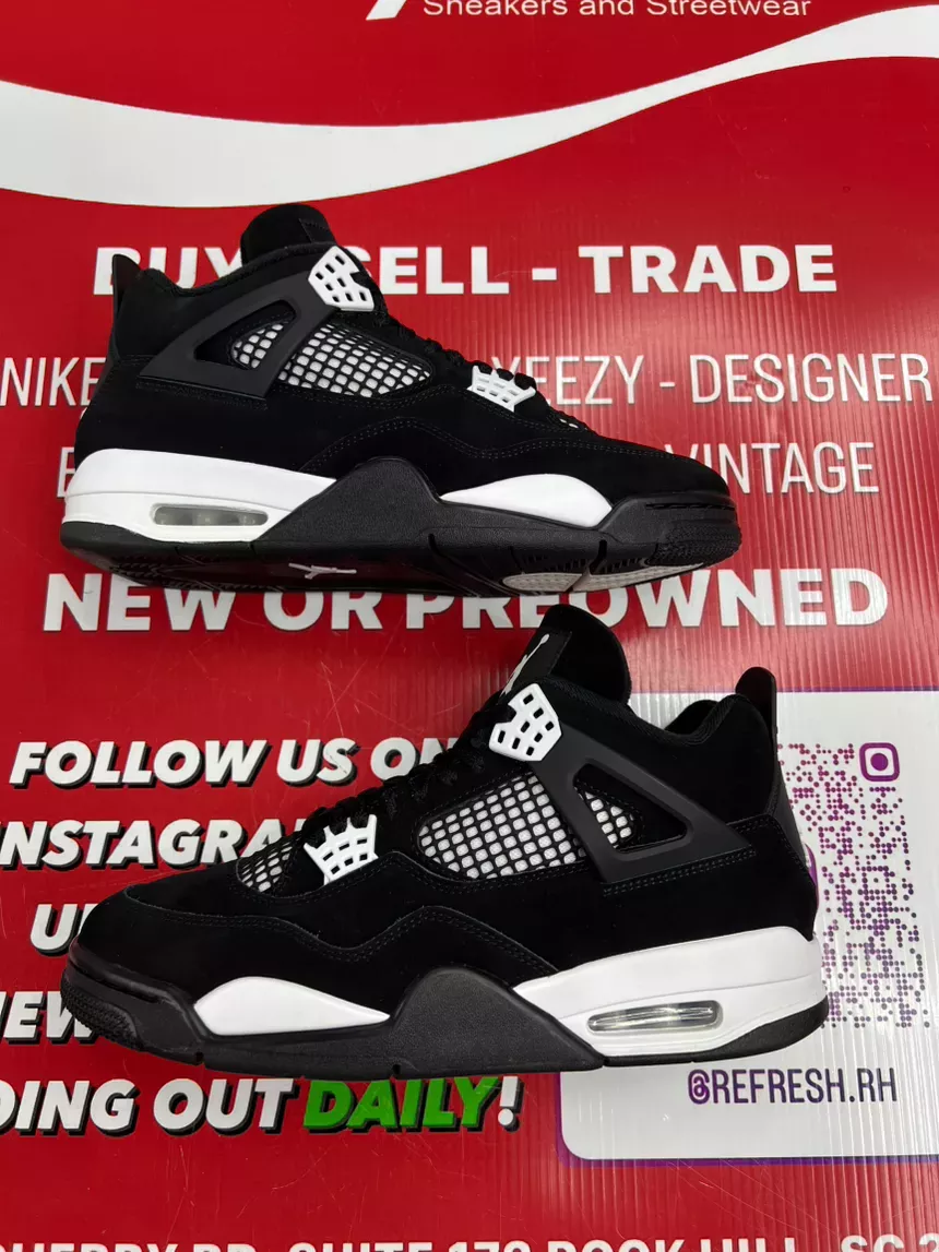 Air Jordan 4 White Thunder Size 10