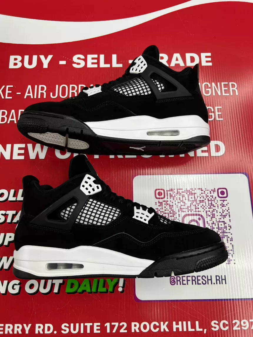 Air Jordan 4 White Thunder Size 10