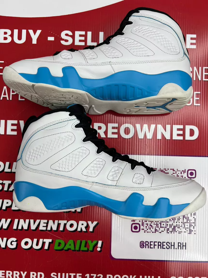 Air Jordan 9 Powder Blue Size 12