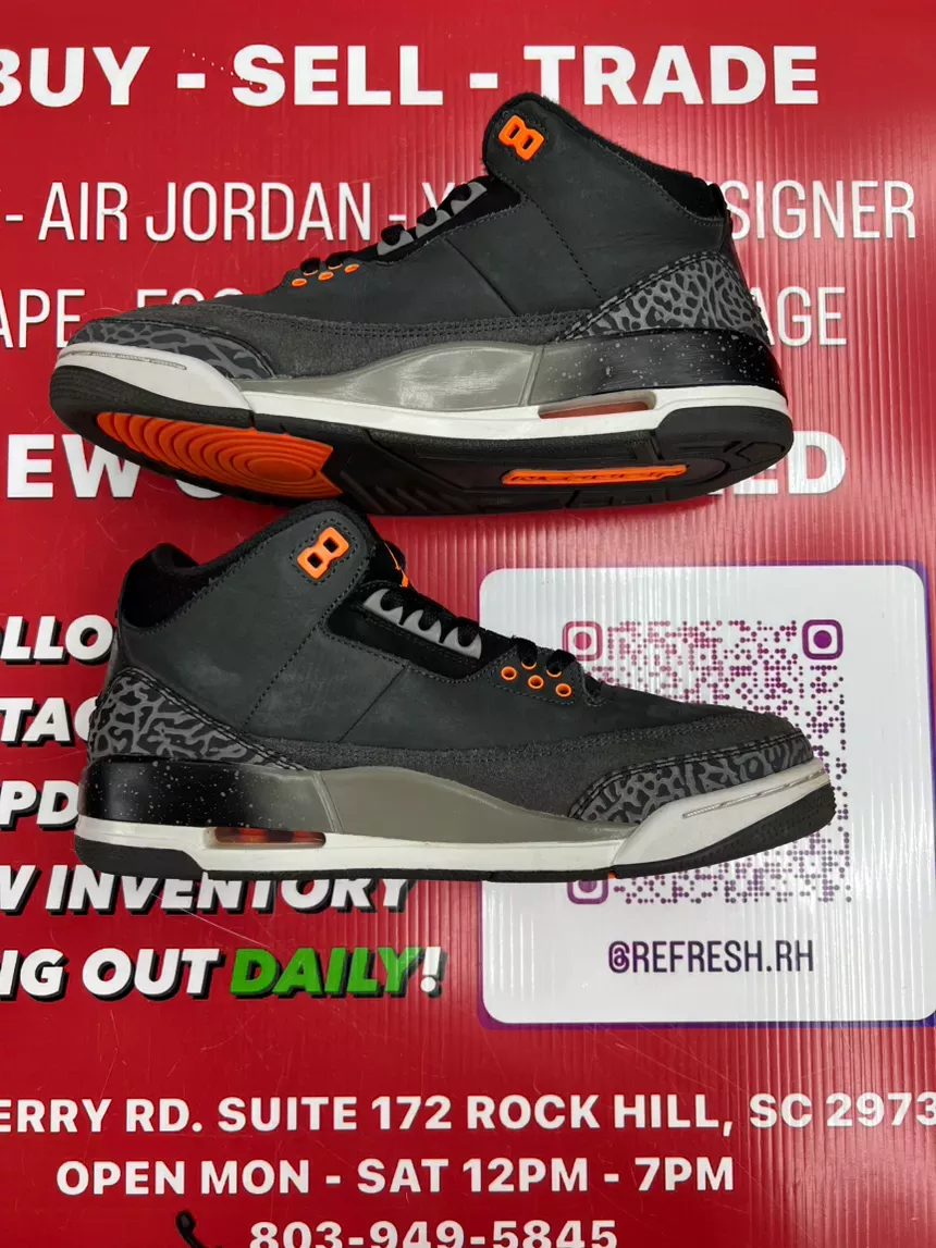 Air Jordan 3 Fear Size 8.5