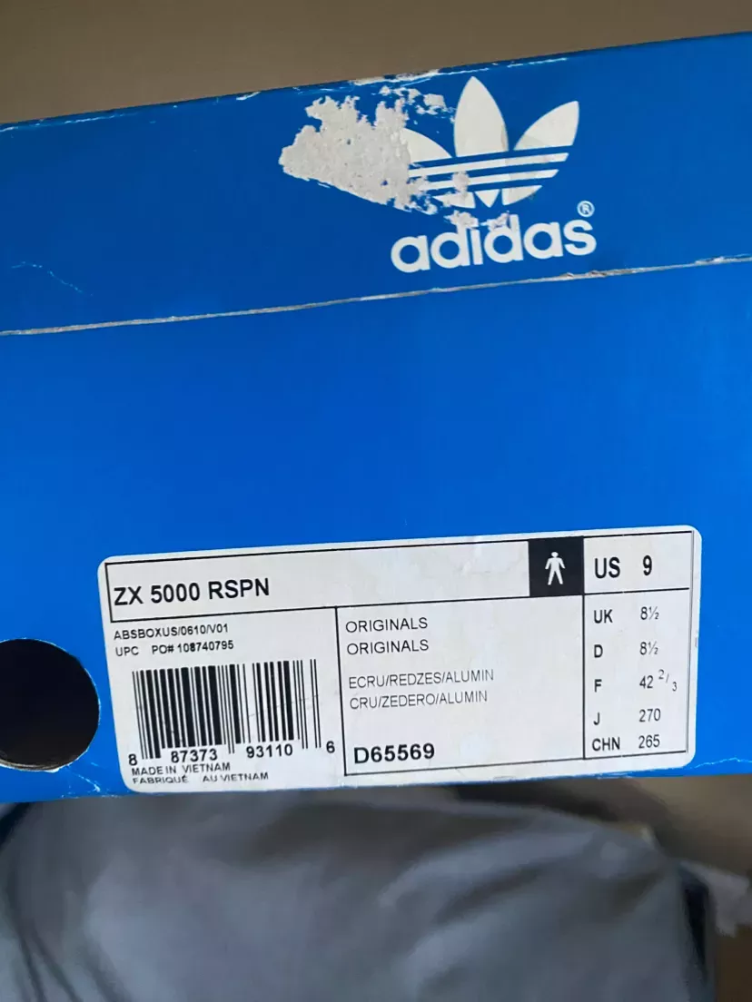 Adidas ZX 5000 RSPN DEADSTOCK
