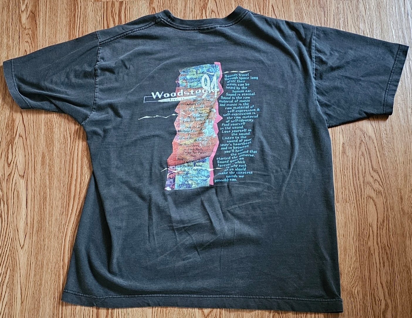 Vintage Woodstock 94 Pepsi Promo Tee