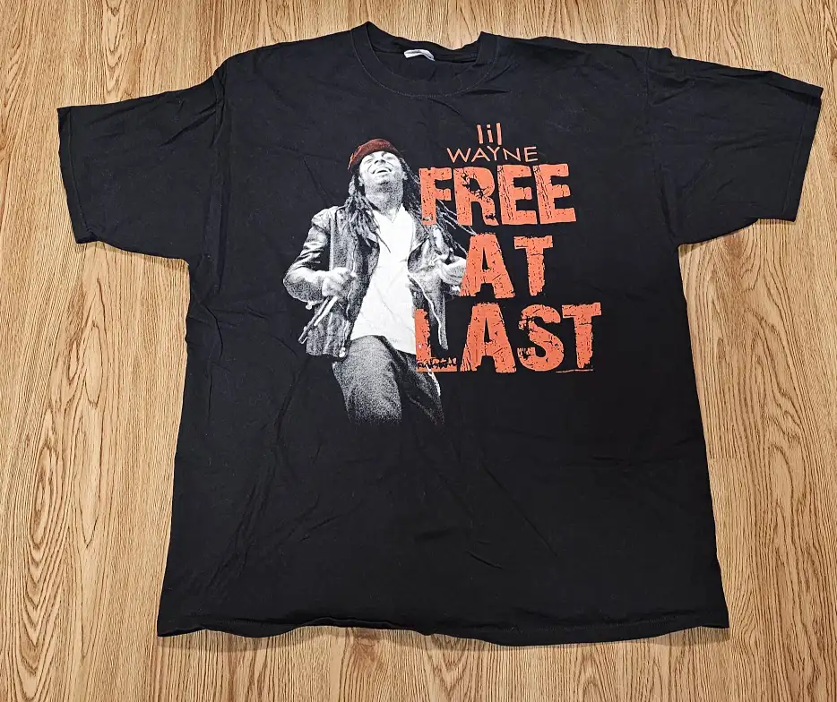 2010 Lil Wayne Free At Last Vintage Size XL (24 x30)
