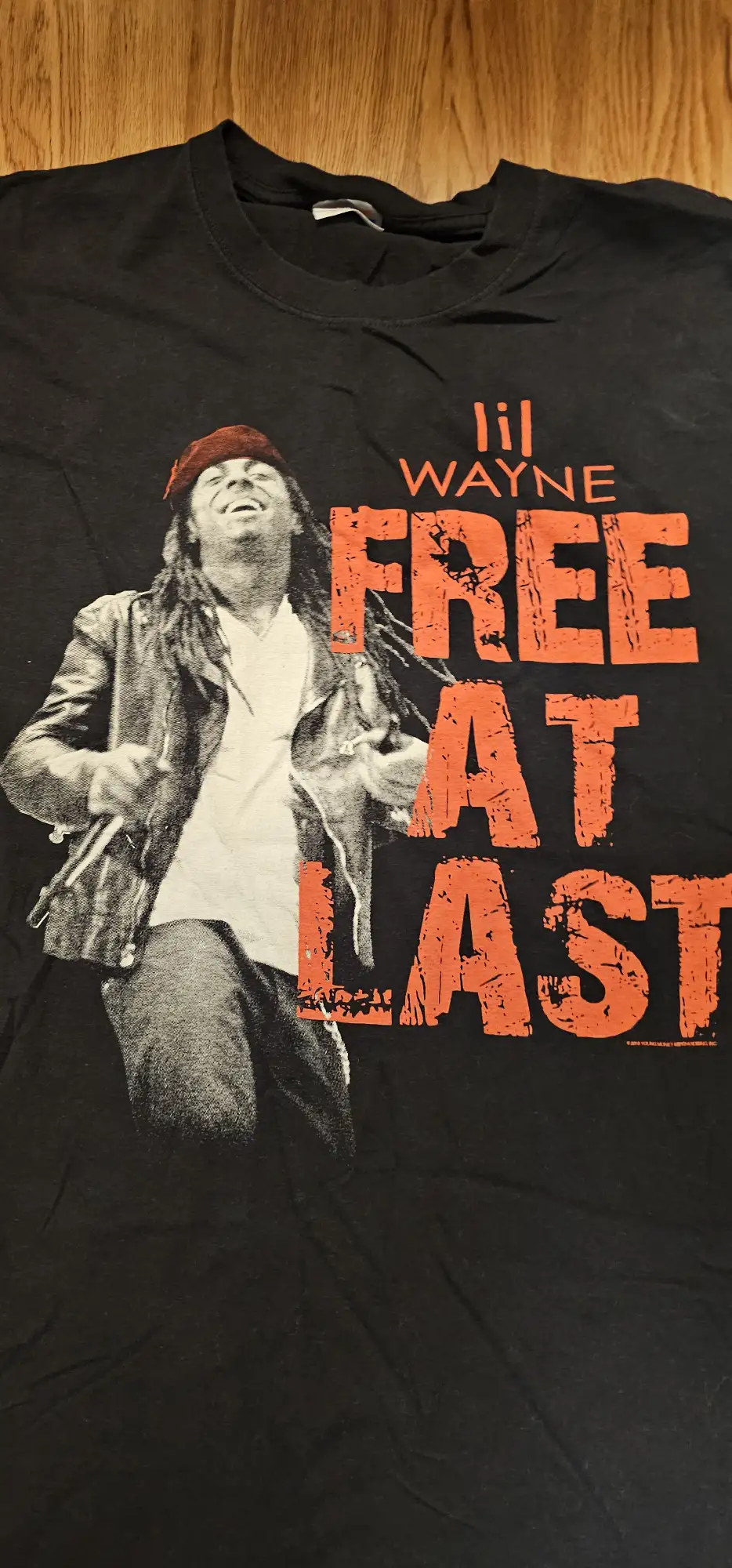 2010 Lil Wayne Free At Last Vintage Size XL (24 x30)