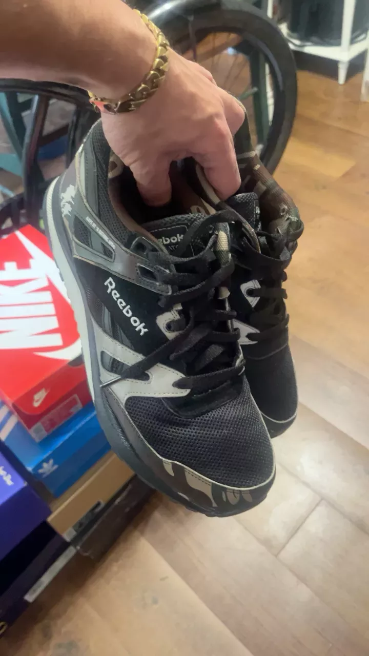 Reebok BAPE Camo Sneakers