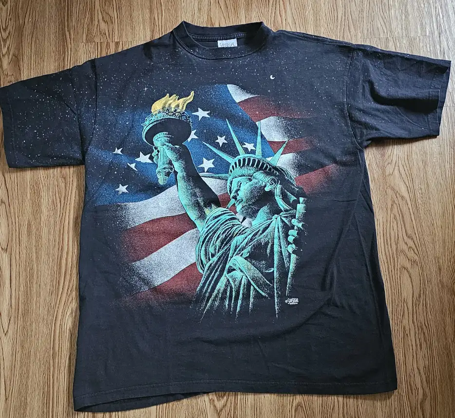 1998 Vintage Statue of Liberty AOP (24 x 31)