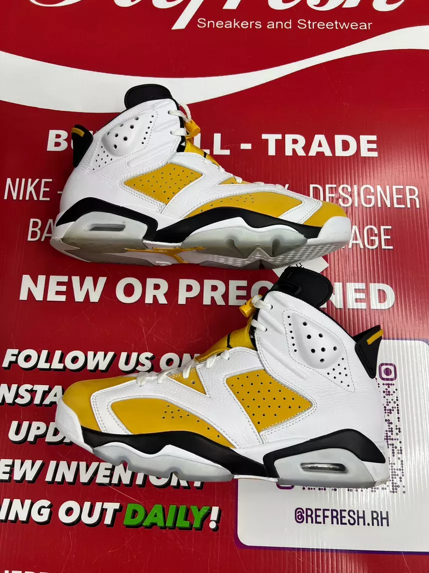 Air Jordan 6 Yellow Ochre Size 10.5