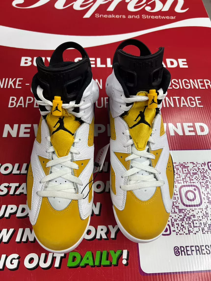 Air Jordan 6 Yellow Ochre Size 10.5