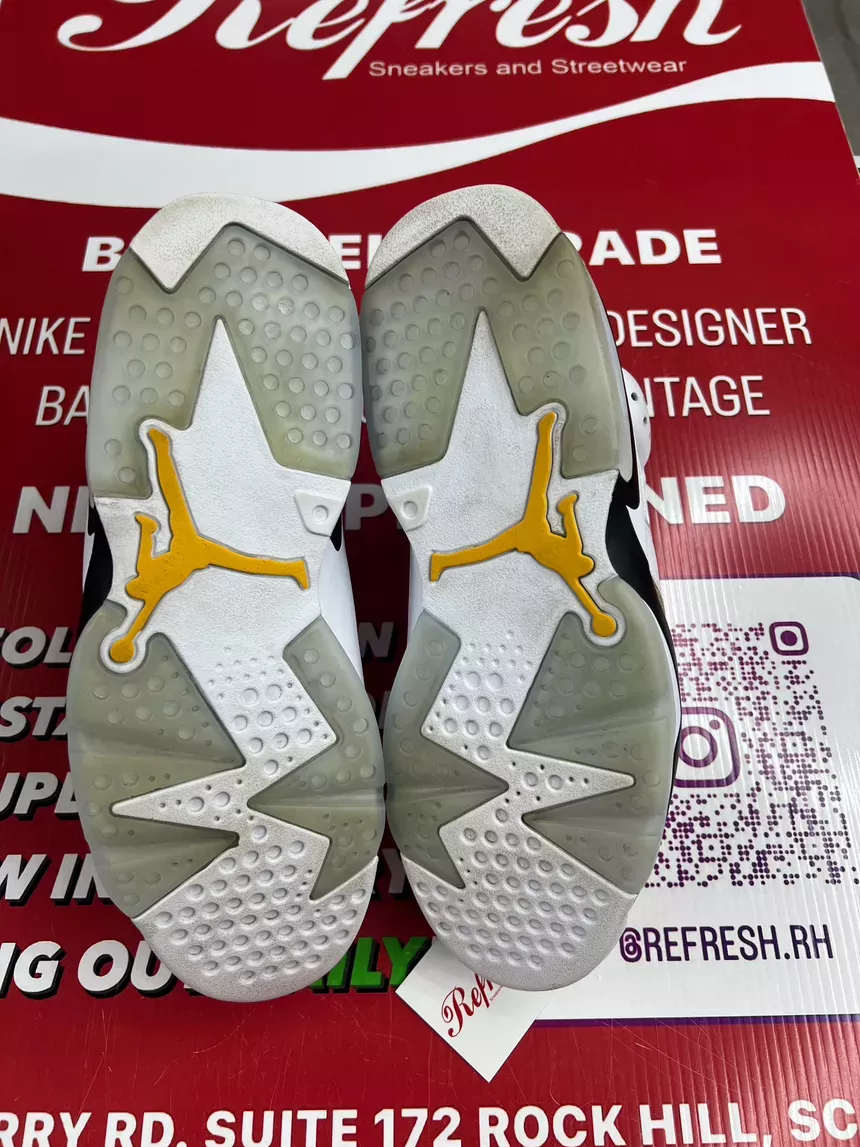 Air Jordan 6 Yellow Ochre Size 10.5