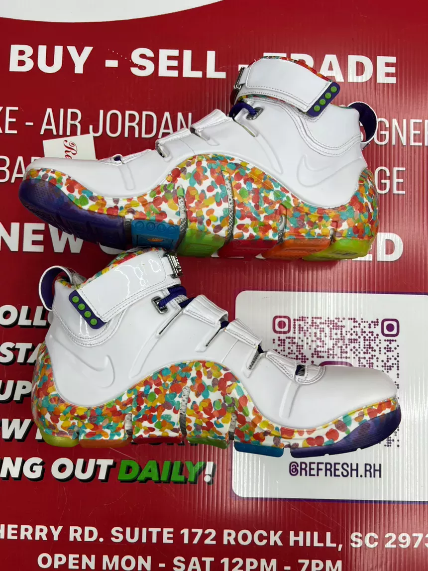 Nike LeBron IV Fruity Pebbles Size 9.5