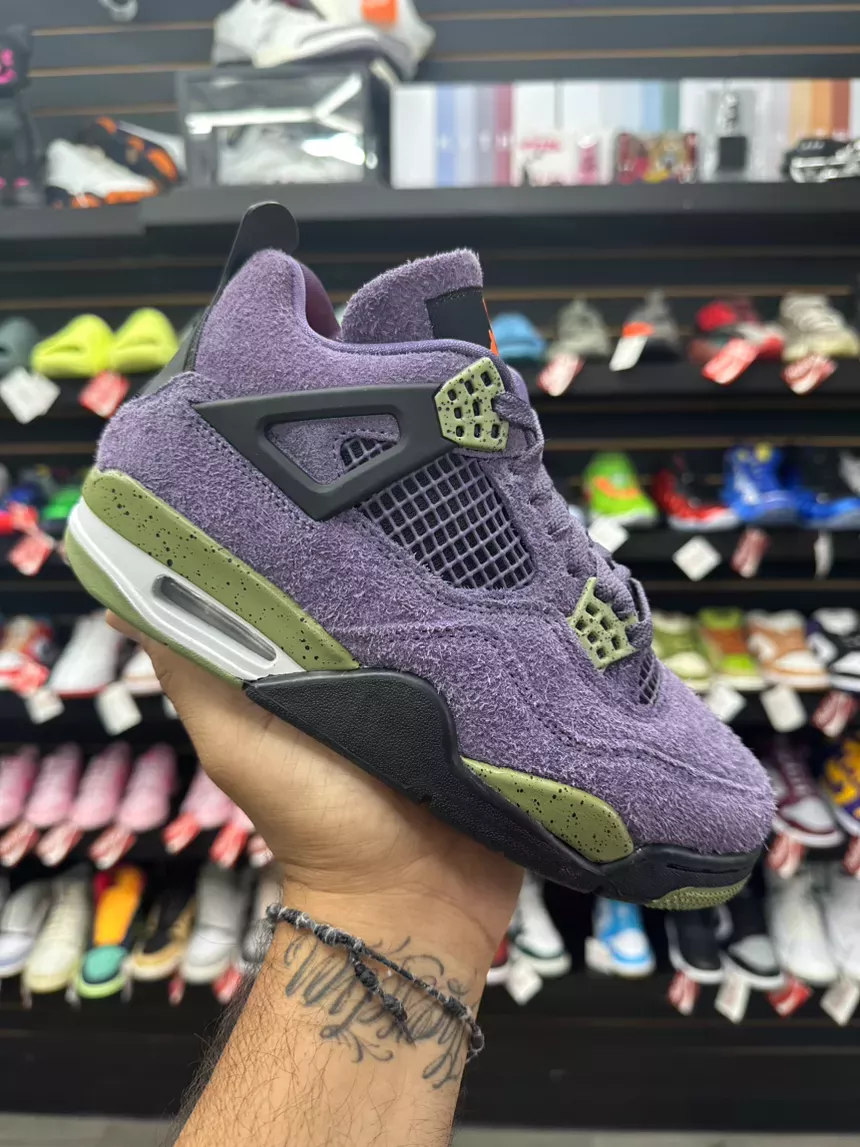 Air Jordan 4 Purple Canyon Size 6w/4.5y