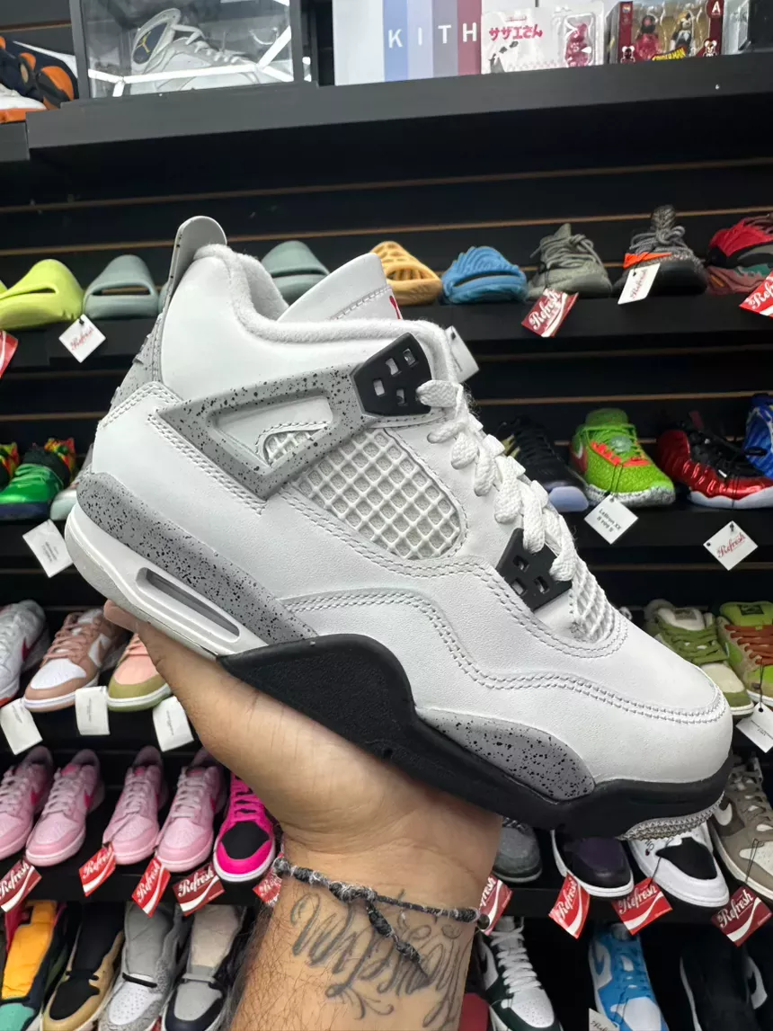 Air Jordan 4 White Cement Size 5y
