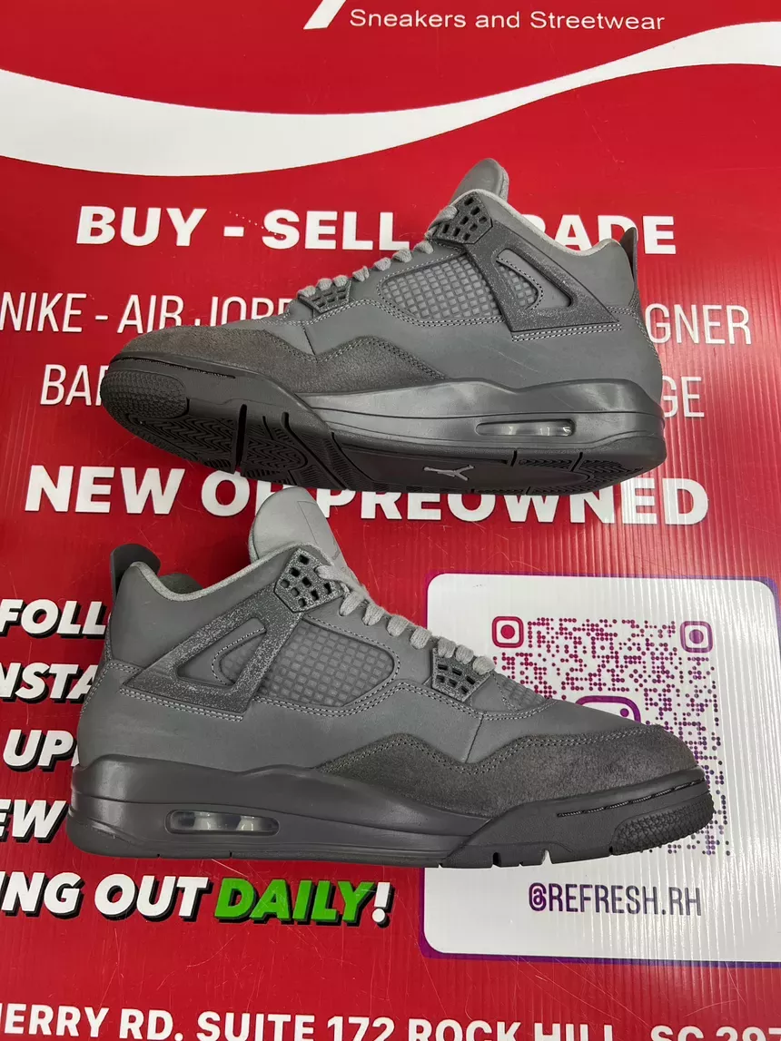 Air Jordan 4 Wet Cement Size 10.5