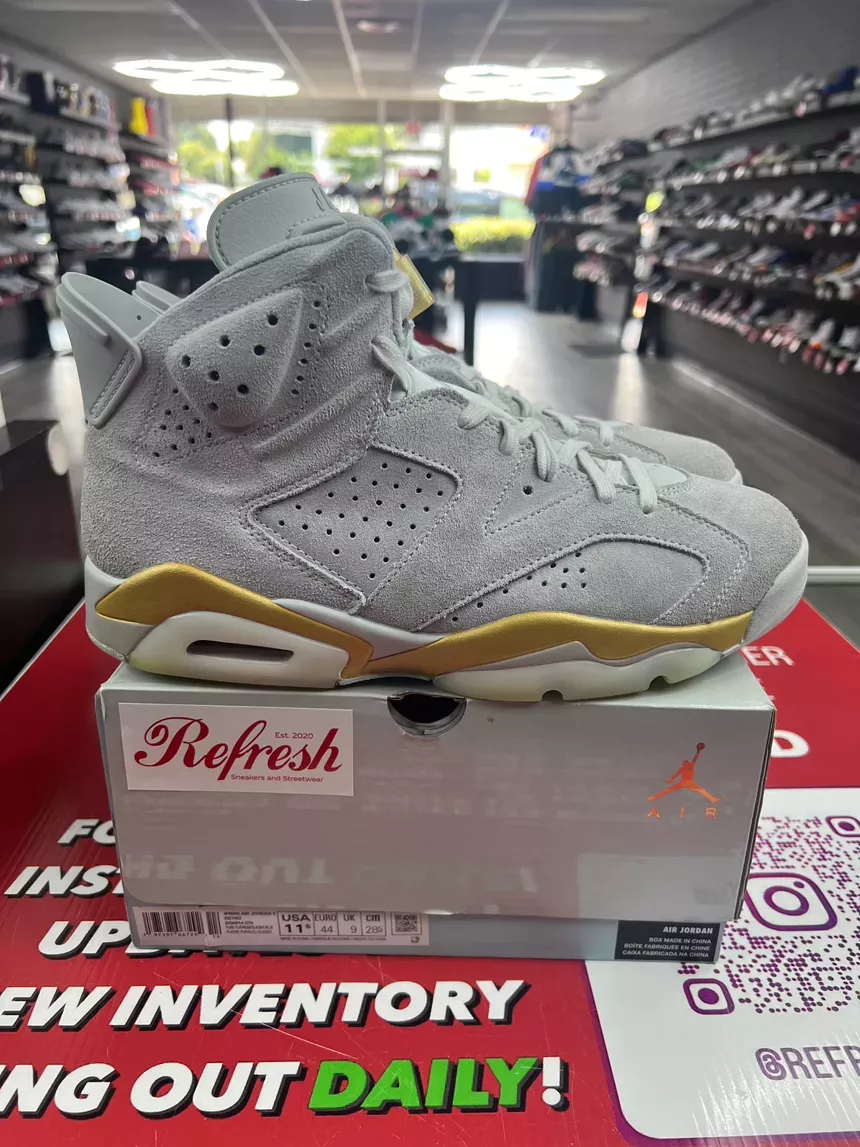 Air Jordan 6 Paris Olympics Pear Size 11.5w/10m