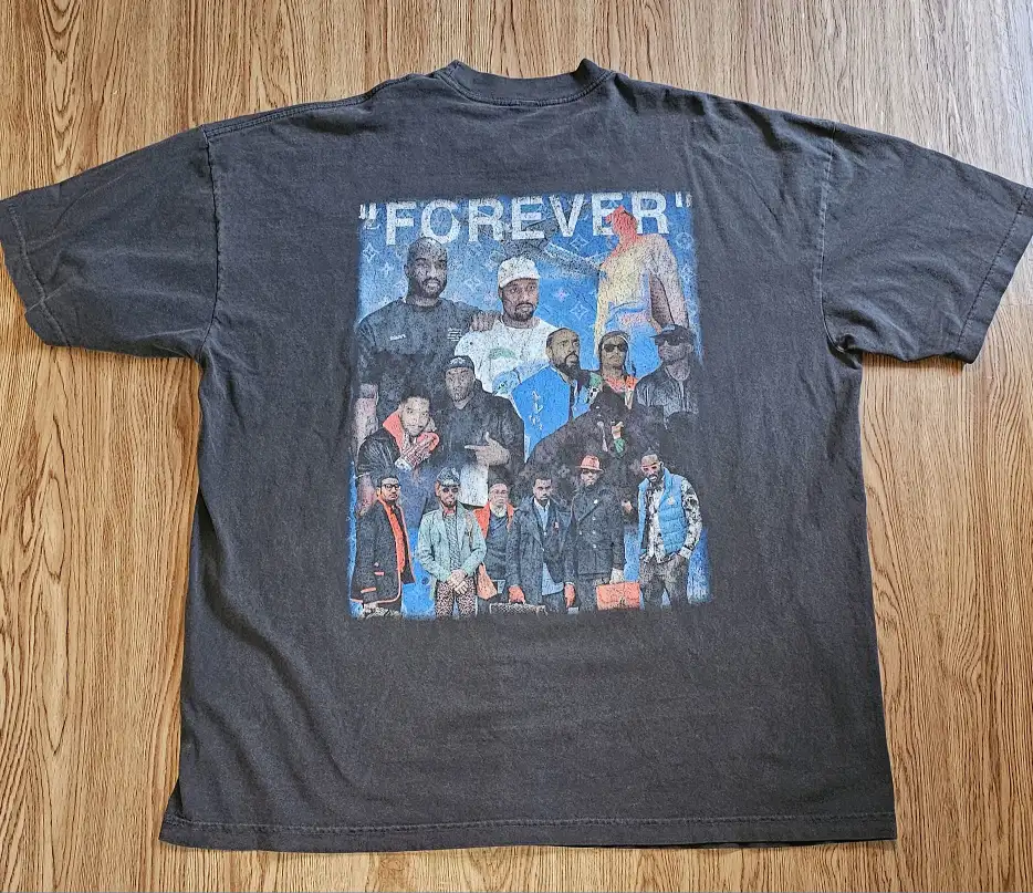Virgil Abloh Street Market Supply Double Sided Graphic Tee