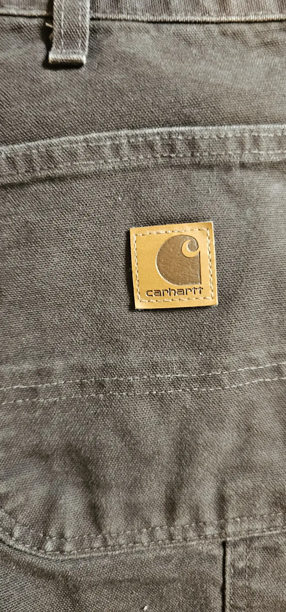 Y2K Vintage Carhartt Chocolate Brown Double Knee Pants