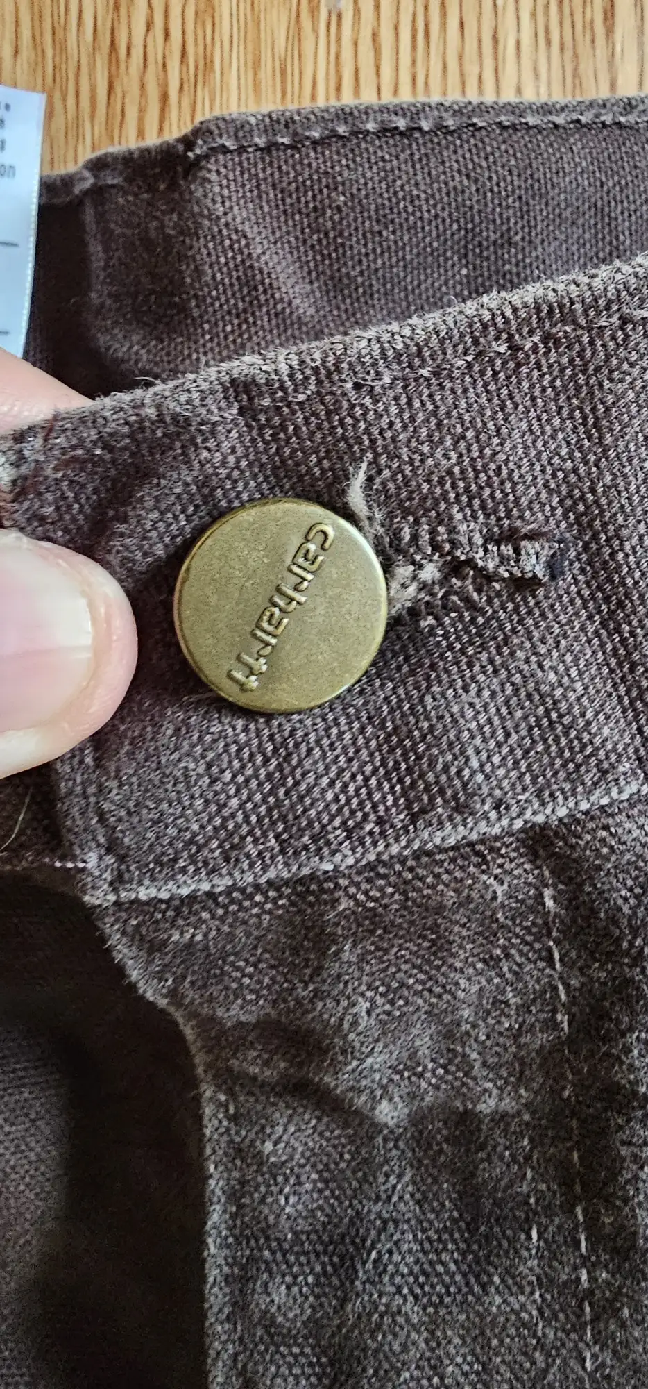 Y2K Vintage Carhartt Chocolate Brown Double Knee Pants