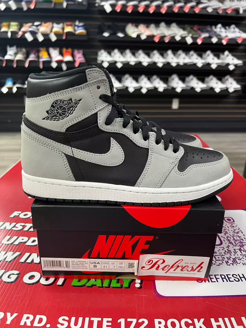 Air Jordan 1 Retro High OG Shadow 2.0 Size 8