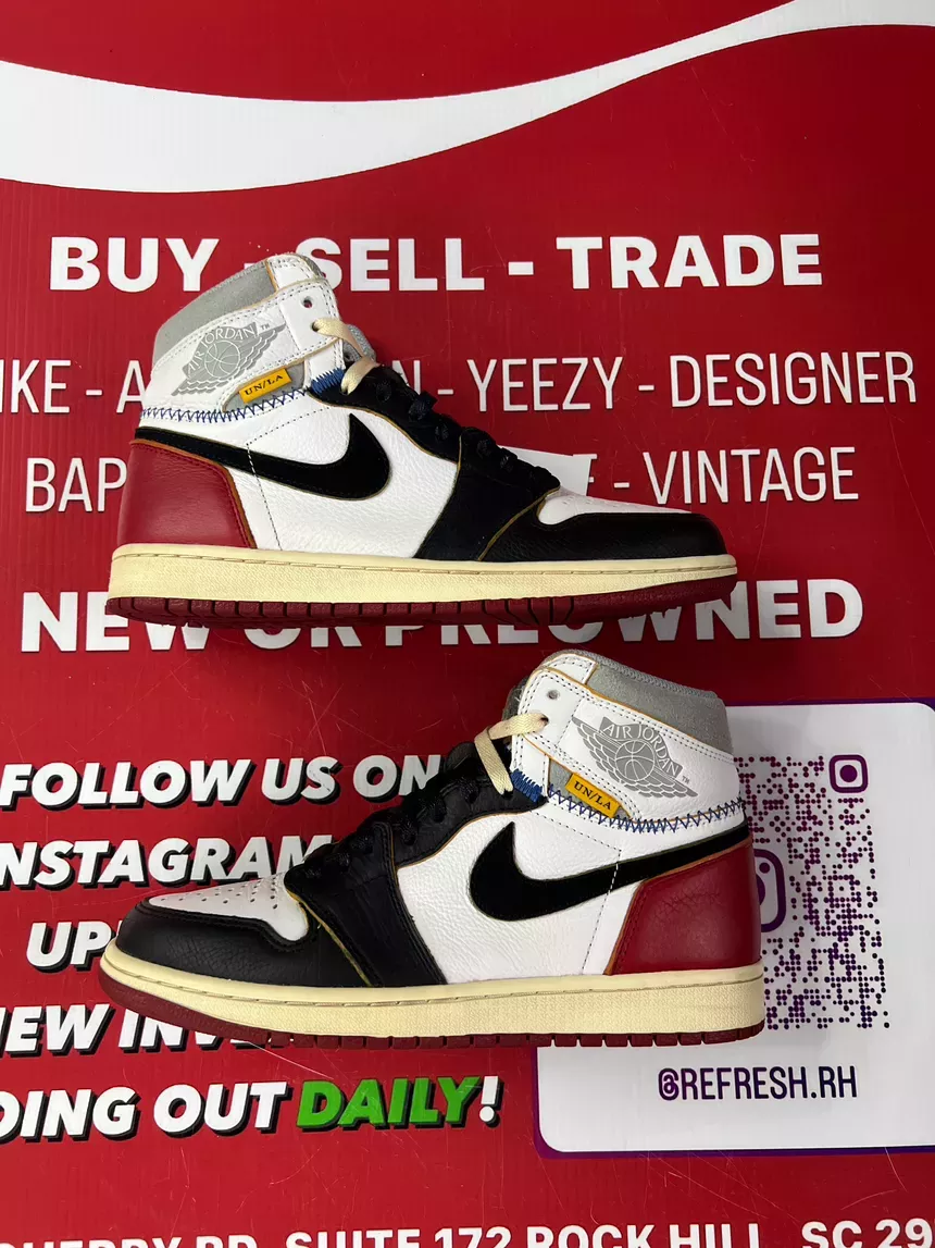 Air Jordan 1 Union Black Toe Size Size 8