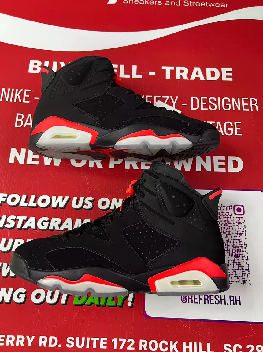 Air Jordan 6 Infrared Size 11