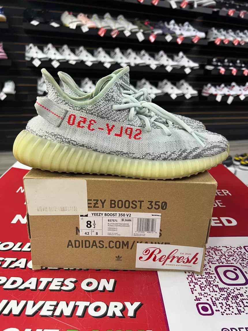 Adidas Yeezy Boost 350 V2 Blue Tint Size 8.5