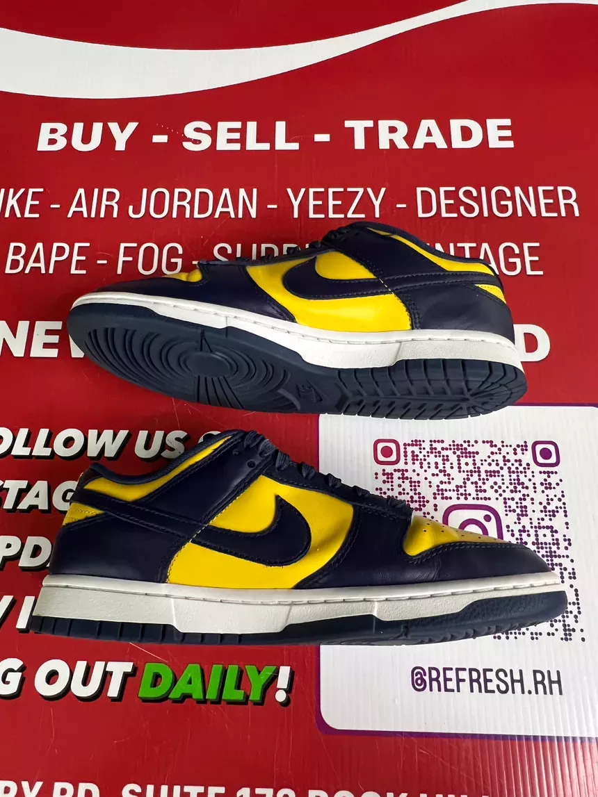 Nike Dunk Low Michigan Size 8