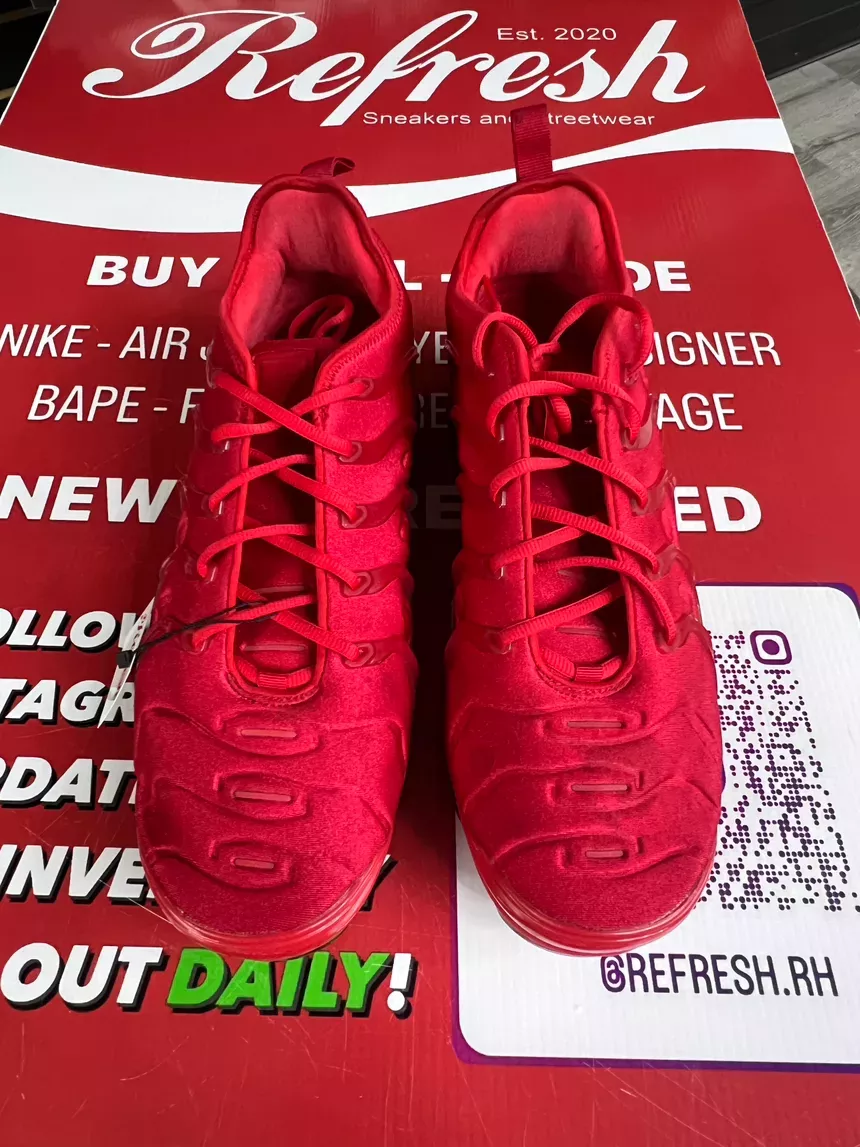 Nike Air Vapormax Plus Triple Red Size 13