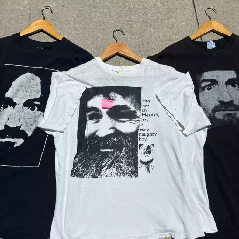Vintage Manson Graphic Tee Collection