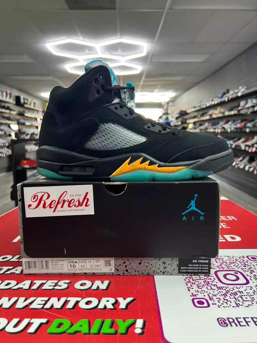 Air Jordan 5 Aqua Size 10