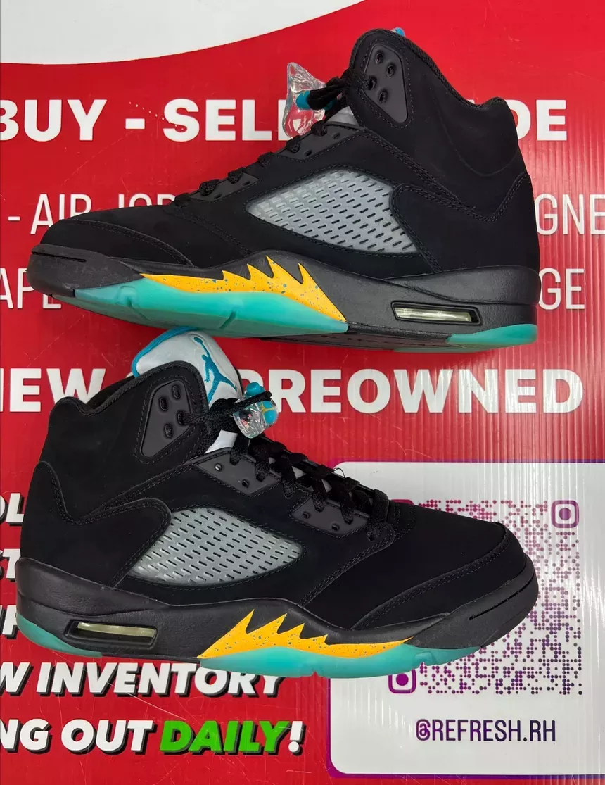 Air Jordan 5 Aqua Size 10