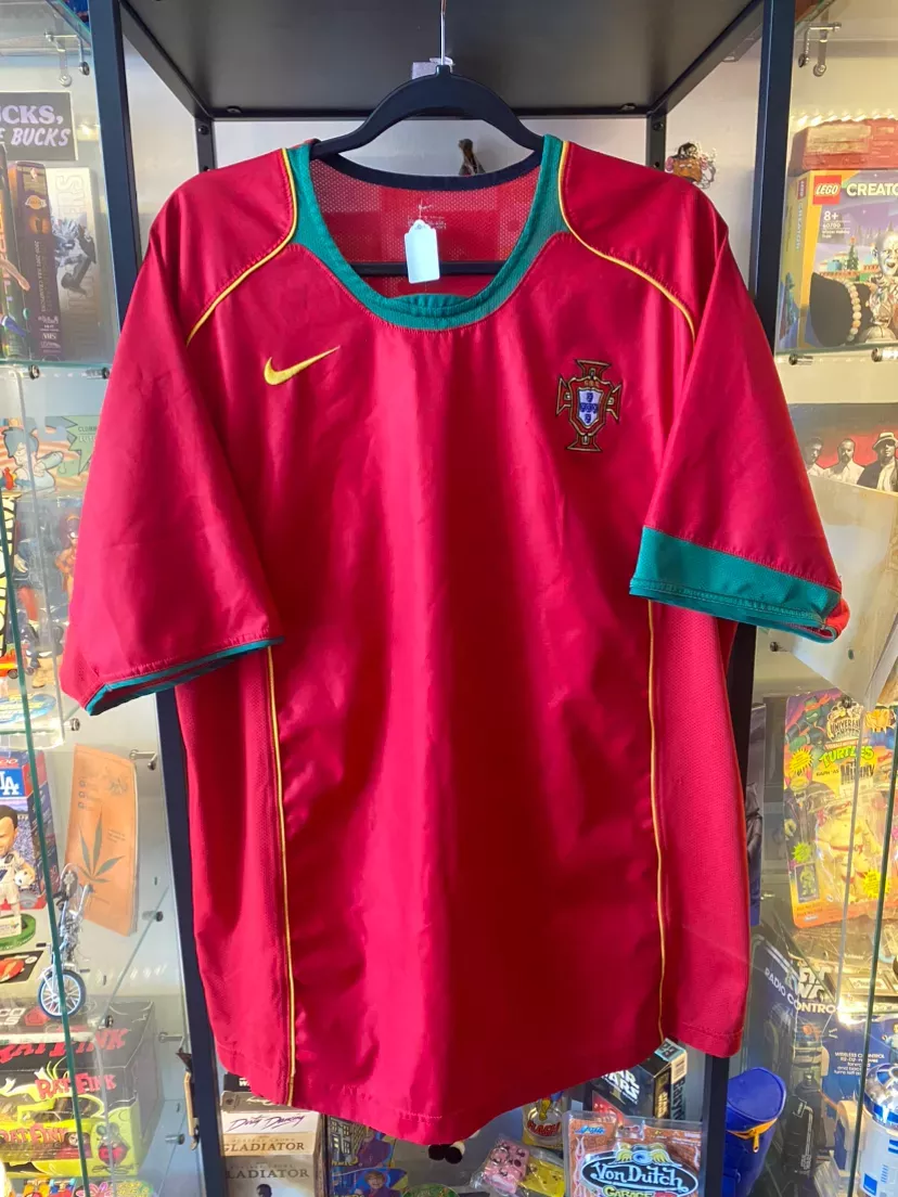 Vintage Y2K Nike Portugal National Team Soccer Jersey