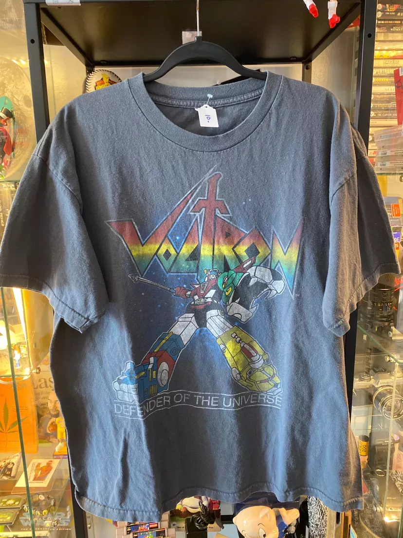 Vintage Y2K Voltron Defender of the Universe Tee