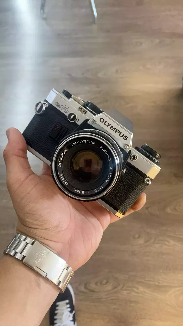 Vintage Olympus OM-10 35mm Film Camera