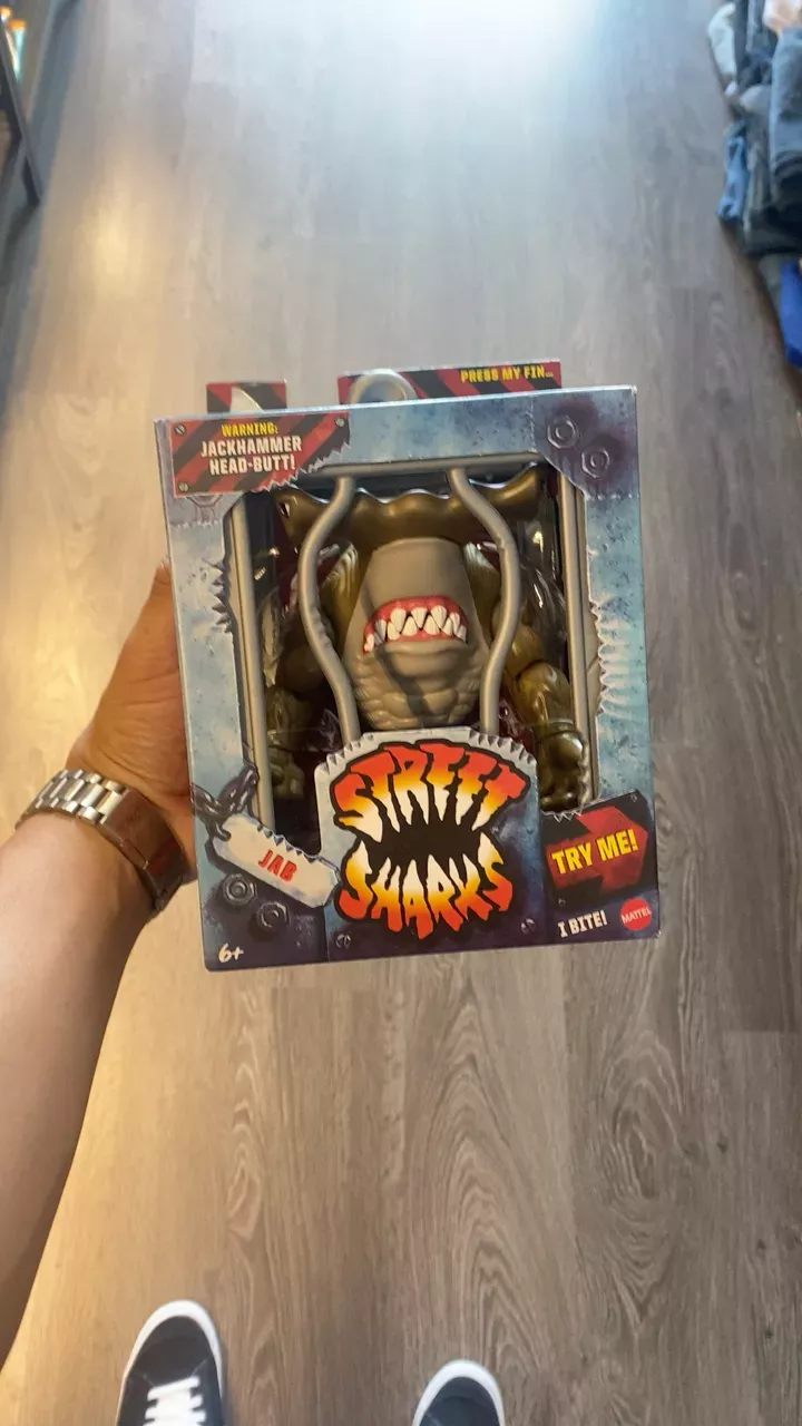 Street Sharks Jackhammer Head-Butt Action Figure