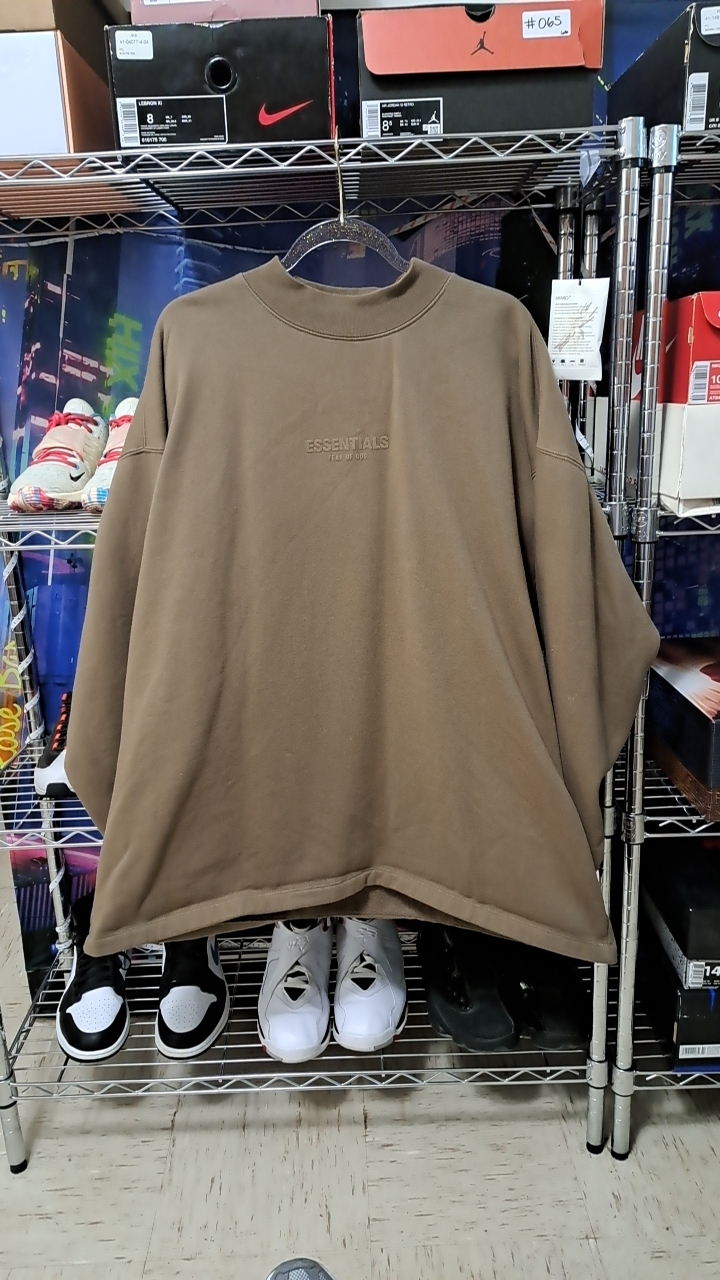 Essentials Fear of God Mock Neck Sweatshirt