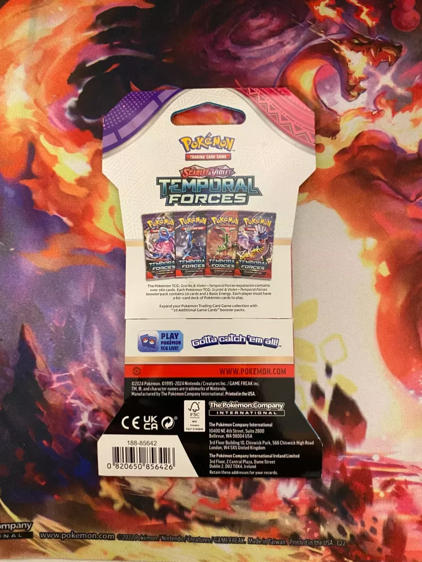 Pokemon TCG: Scarlet & Violet Temporal Forces Booster Pack