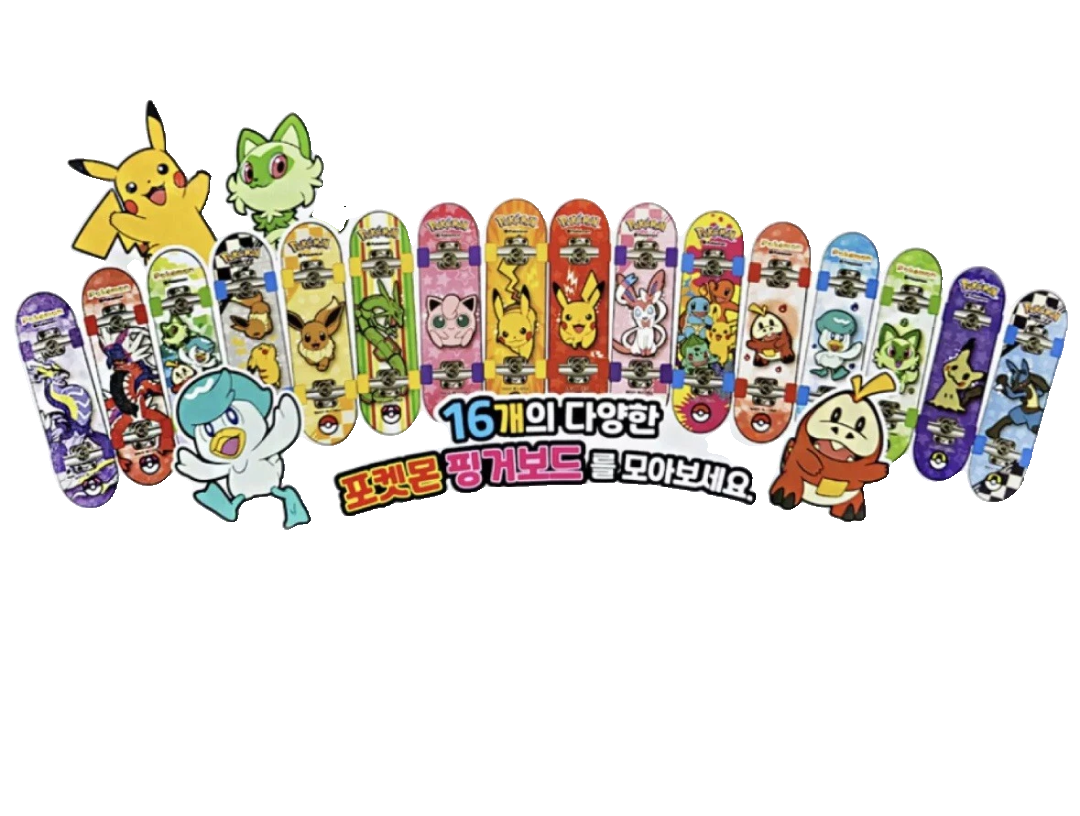 Pokémon finger boards with Candy