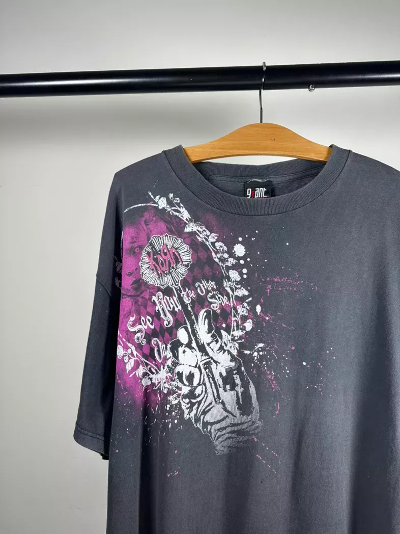 Vintage Y2K korn band tee shirt