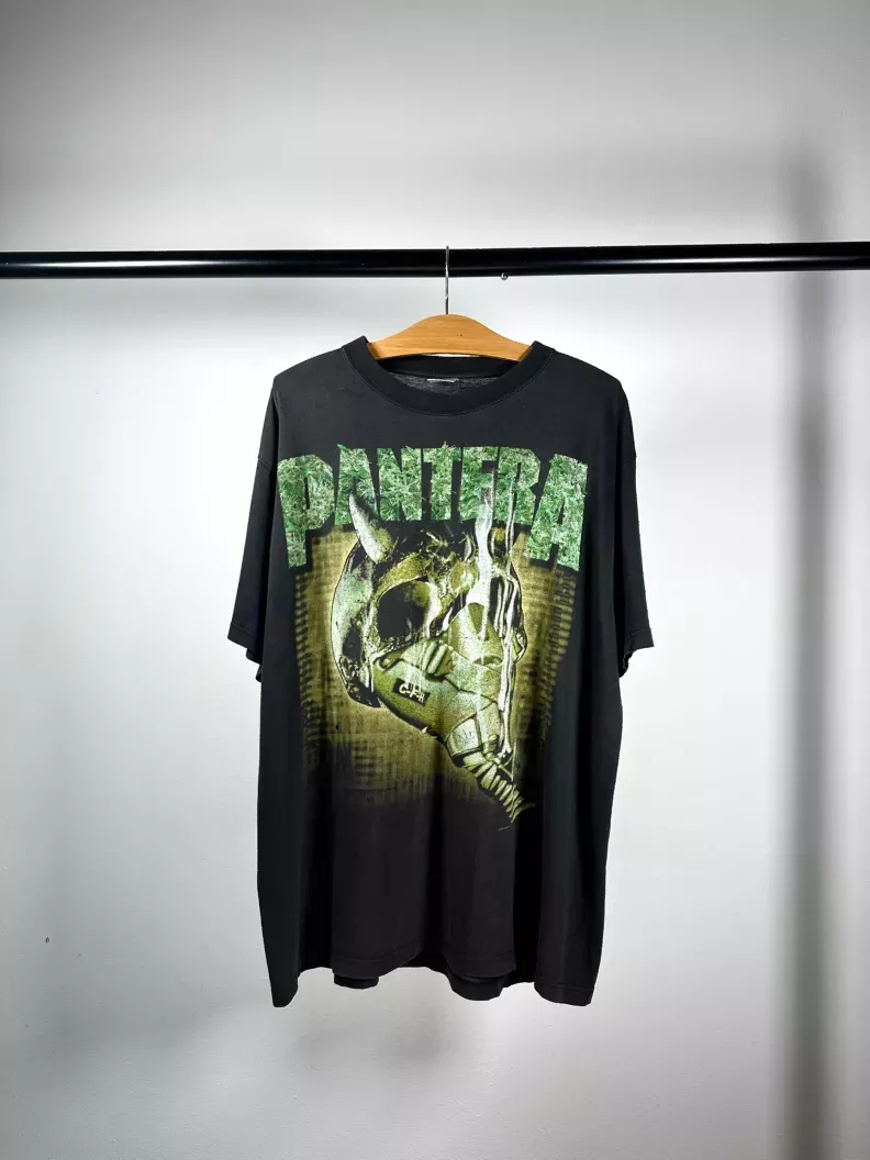 Pantera rare vintage 1999 cowboys from hell band tour tee shirt